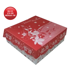 R8 CETAK COATED 270 GR MERAH 1W